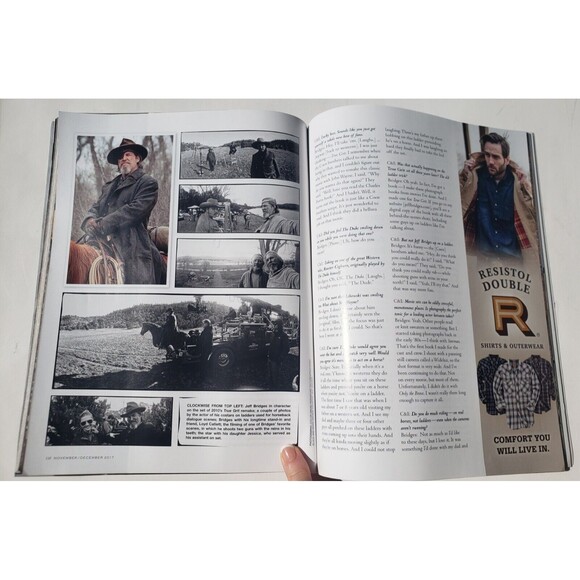 Bundle Of 3 Cowboys & Indians Magazines Featuring Jeff Bridges 2003, 2010 & 2017 - Picture 8 of 16
